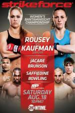 Watch Strikeforce Rousey vs Kaufman Wolowtube