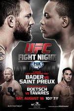 Watch UFC Fight Night 47: Bader Vs. Preux Wolowtube