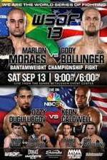 Watch WSOF 13 Marlon Moraes vs. Cody Bollinger Wolowtube