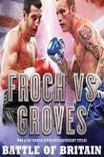 Watch Carl Froch vs George Groves Wolowtube