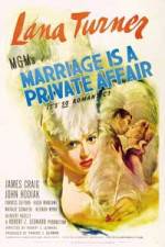 Watch Marriage Is a Private Affair Wolowtube