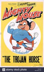 Watch Mighty Mouse in the Trojan Horse (Short 1946) Wolowtube