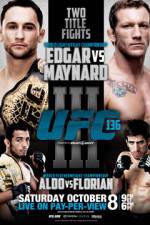 Watch UFC 136 Edgar vs Maynard III Wolowtube