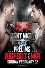 Watch UFC Fight Night 61 Bigfoot vs Mir Prelims Wolowtube