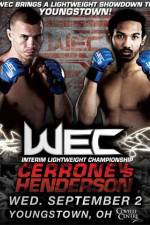 Watch WEC 43 Cerrone vs. Henderson Wolowtube