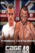 Watch Cage Warriors 48 Preliminary Card Facebook Wolowtube