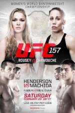 Watch UFC 157  Rousey vs Carmouche Wolowtube