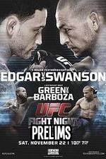Watch UFC Fight Night 57: Edgar vs. Swanson Preliminaries Wolowtube