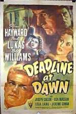 Watch Deadline at Dawn Wolowtube