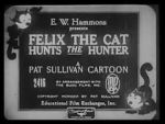 Watch Felix the Cat Hunts the Hunter (Short 1926) Wolowtube