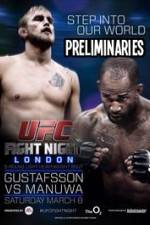 Watch UFC Fight Night 38: Gustafsson vs. Manuwa Preliminaries Wolowtube