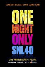 Watch Saturday Night Live 40th Anniversary Special Wolowtube