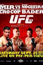 Watch UFC 119 Mir vs Cro Cop Prelims Wolowtube