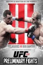 Watch UFC 166: Velasquez vs. Dos Santos III Preliminary Fights Wolowtube