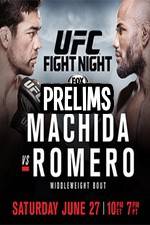 Watch UFC Fight Night 70: Machida vs Romero Prelims Wolowtube