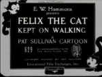 Watch Felix the Cat Kept on Walking (Short 1925) Megashare8