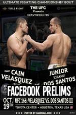 Watch UFC 166 Velasquez vs. Dos Santos III Facebook Prelims Wolowtube